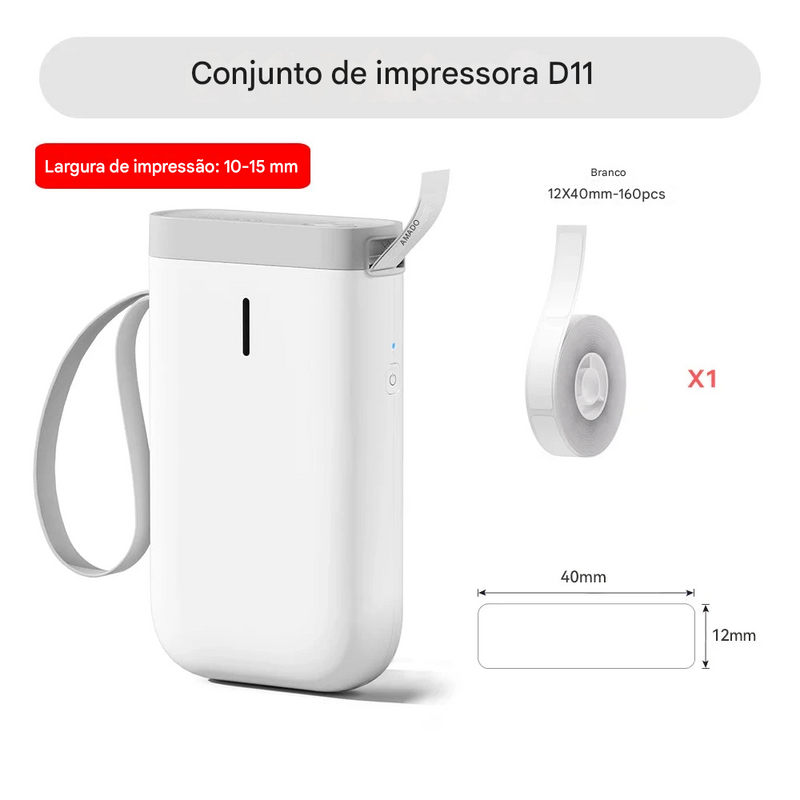 Niimbot Impressora de Etiquetas Bluetooth